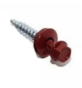 Саморез кровельный 5.5х25 RAL3005 по металлу