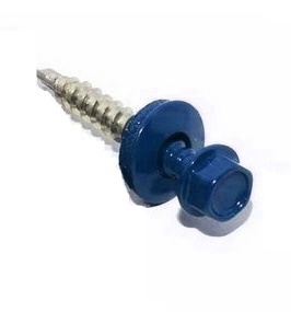 Саморез кровельный 5.5х25 RAL5005 по металлу